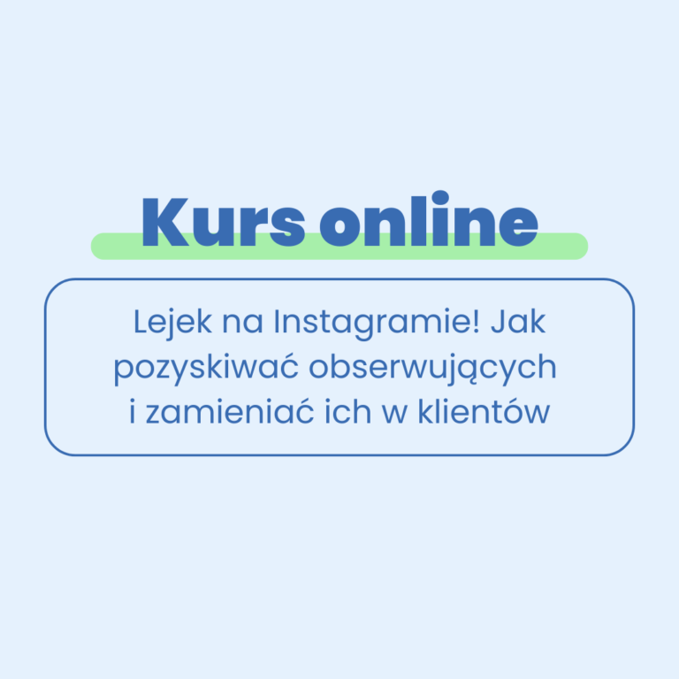 Lejek sprzedażowy na Instagramie